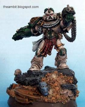 Chapter Master of the Emerald Fists - Pedro Cantor by Theambit
