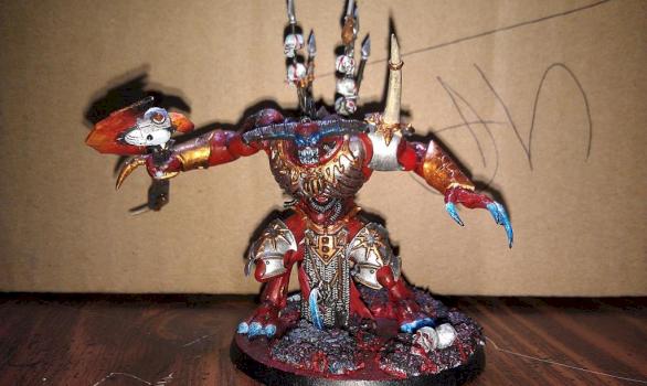 Khorne Daemon Prince by SnowYetti