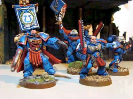 ultra marine warhammer 40 by nicoleon