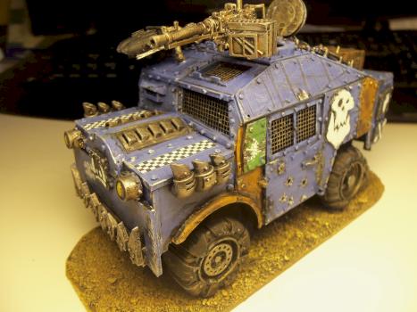 Ork Pikk-Up Scratchbuild by DaKlumpn