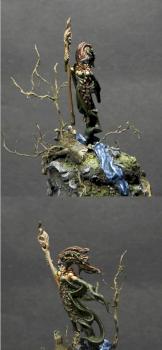 Wood Elf Spellweaver by Morgaine