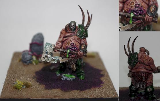 Nurgle lord by CarpetbagPoem