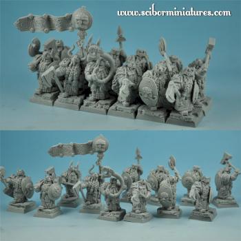Dwarves Golden Guard by Scibor