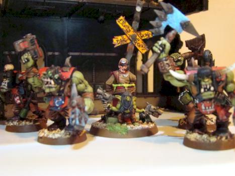 ork warhammer 40 by nicoleon