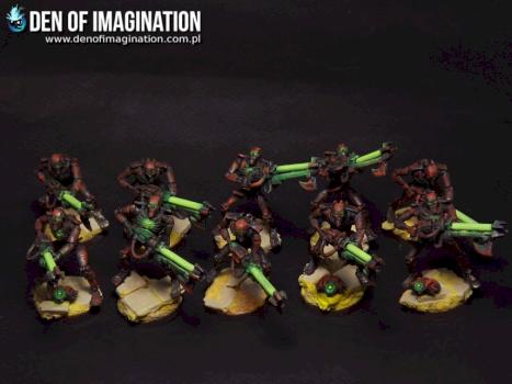 Necron Warriors B by Brovatar