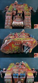 Blood Angels Land Raider by boog1eman