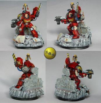 Blood Angels Terminator Sergeant by nels0nmac