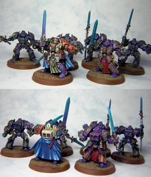 Grey Knight Terminator Squad plus Stern by brigand
