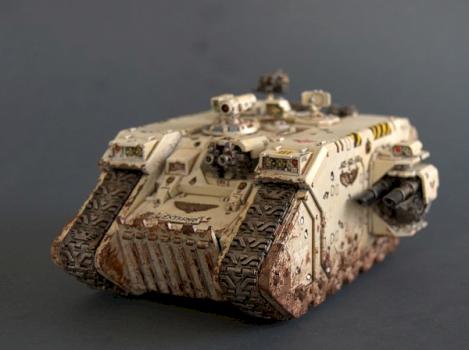 Deathwing Landraider by Asgard von Valdurien