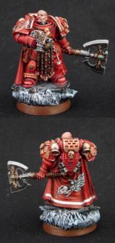 Space Marine Master of Chapter by hansolo