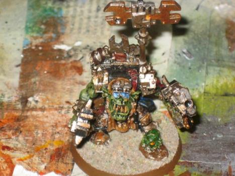 Ork Big Mek With Kustom Mega Blasta by WarlordSkarfang