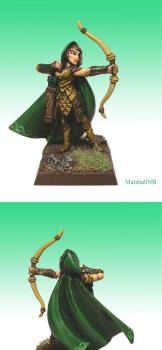 Alistrilee - Female archer by MarshallNB