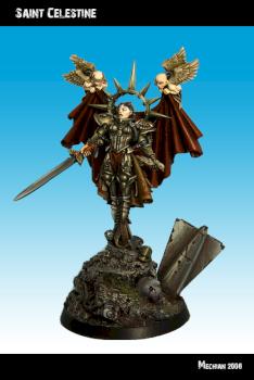 Saint Celestine by Mechian