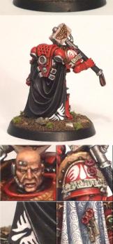 Blood Angels Captain by Mudski