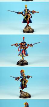 Warhammer 40K Eldar Harlequin by rene