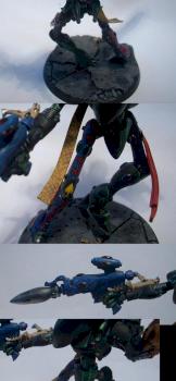 Wraithlord Harlequin. Señor Espectral Arlequín. by Nani1111