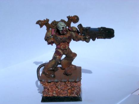 Zombie Space Marine by oniromancer