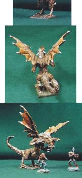 Brown Dragon by boffothesane