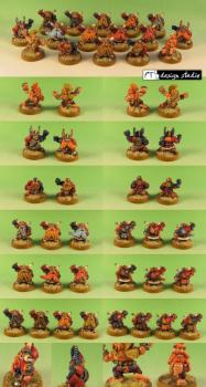 Dwarf Bloodbowl team by ptdesignstudio