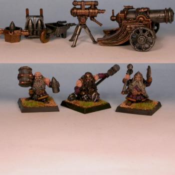 DWARF CANON AND CREW by fanasyminis