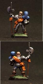 Empire Halberdier Captain by heleanor