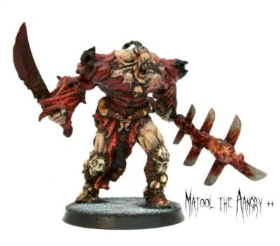 Matool the Aangry, Daemon Prince of Khorne by the brainwasher