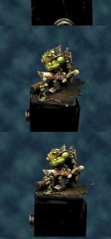 wrecked ork - special edition miniature better photos by Mitic0