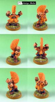 Grim Ironjaw - Bloodbowl starplayer by ptdesignstudio
