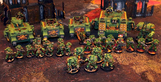 Salamander Army by VIOLET