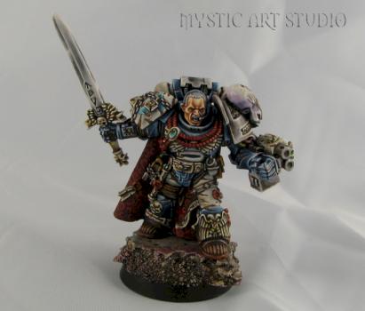 Ultramarine Captain by Benesz