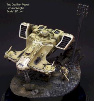 Tau Devilfish APC Vignette by kailore