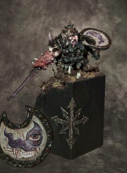 Rogan Rygaard, Chaos Dwarf of Tzeentch by izeColt