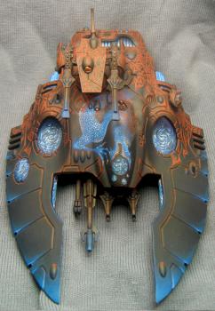 Eldar serpent by Ringil