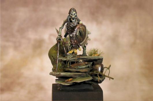 Skeleton warrior by King Kender