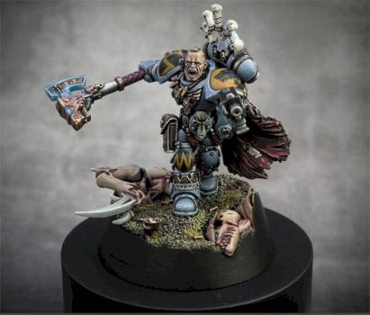 Space Wolves Wolf Guard Battle Leader (Conversion Shots) by Wiltrichs