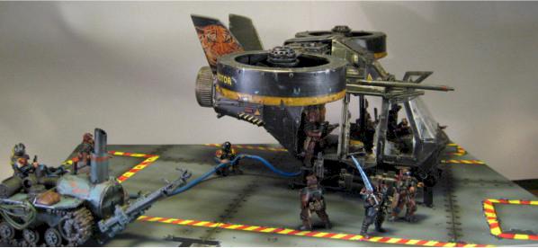 CHARON Airborne Assault Carrier by Klaus, not Santa