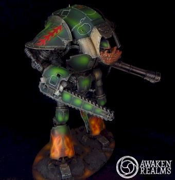 Salamanders Archon Imperial Knight by Awaken Realms