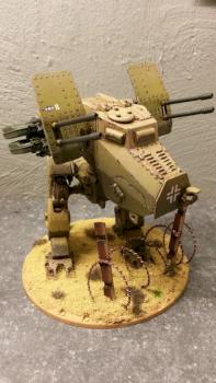 Dust Tactics Heinrich light flak walker by tomitchoe