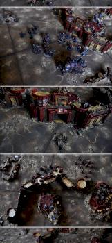 DESERT MODULAR 72x48 BATTLE GAMEBOARD DETAILS 2014 by studiolevel