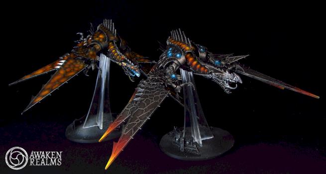 Chaos Space Marines Heldrakes by Awaken Realms