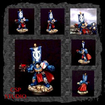 Ultramarine Terminator Captain by CSP STUDIO