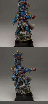 Limited Edition Ultramarines Captain. by Anton Pryakhin