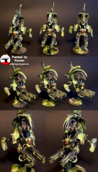 Necron Tomb Blades team 1 by Kenderus
