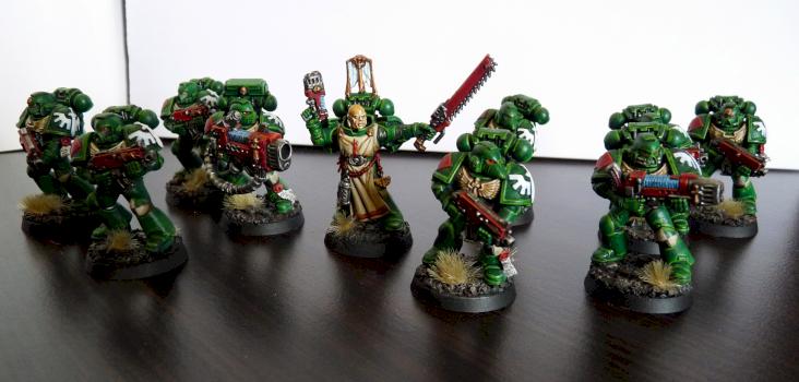 Dark Angels Tactical Squad by madofi