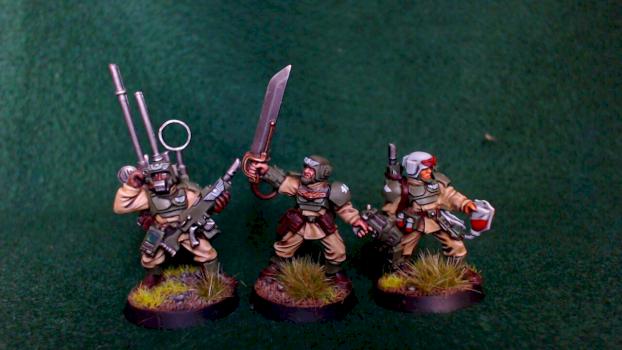 Astra Millitarum - Company Commander & Specialists by f1r3back