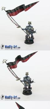Space Marine Standard Bearer by MadFlyArtStudio