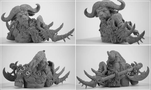 BURU Tafari. Bull warrior by Legendarion