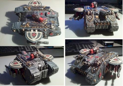 SPECIAL LAND RAIDER BLACK TEMPLAR by AscianellaRoccia