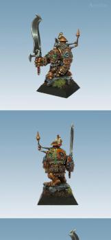 Thermo Warrior 1 Tir Na Bor Dwarf by aurelio