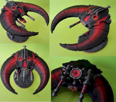 Necron nightscythe by Evil-Line
